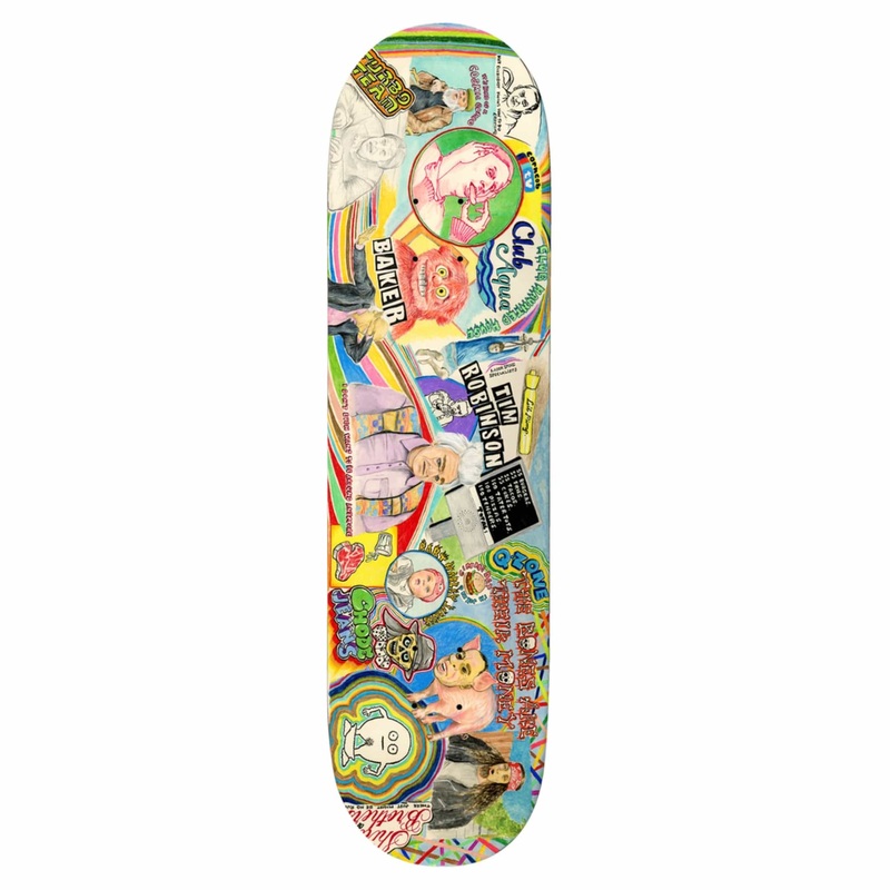 BAKER ANDREW REYNOLDS x TIM ROBINSON COSMIC GUMBO DECK 8.5