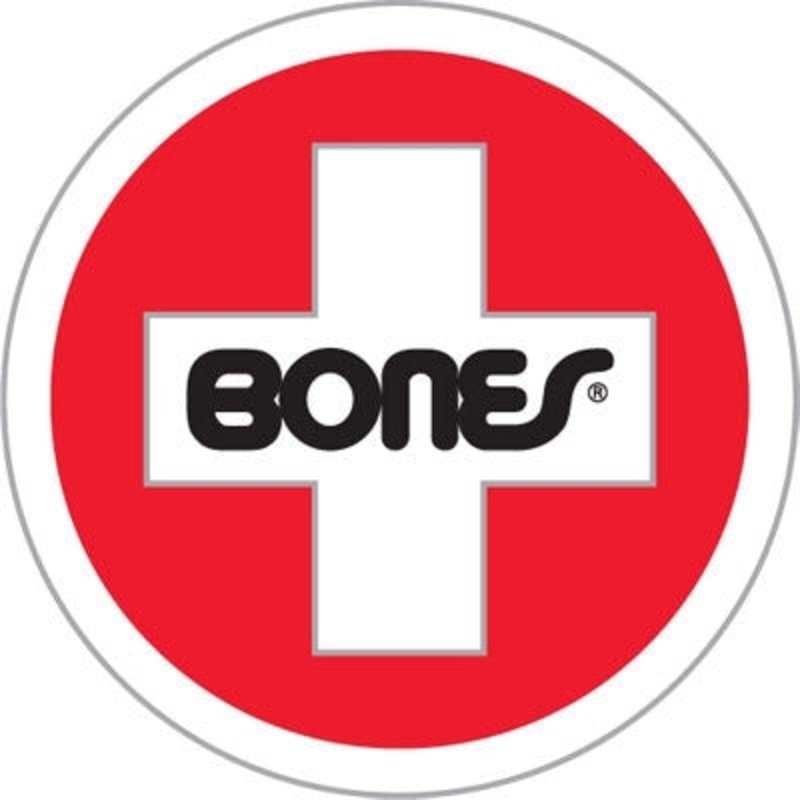 Bones Bearings Swiss Logo Sticker 1.75″