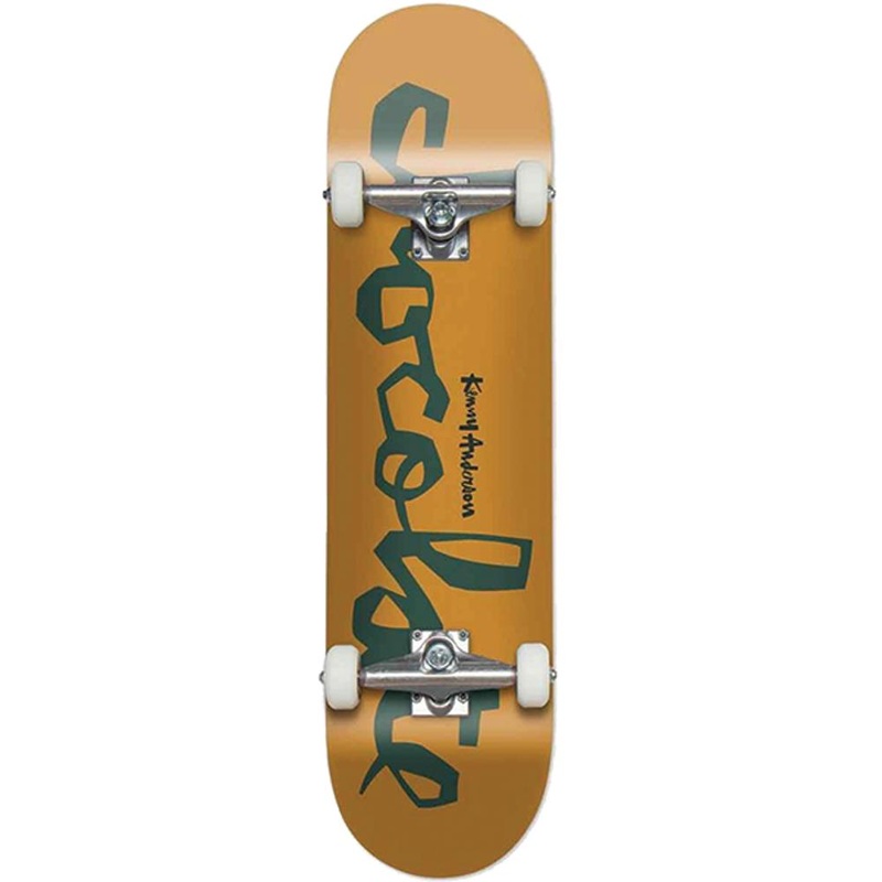 Chocolate Anderson OG Chunk WR41 Yellow 7.5″ Skateboard Complete