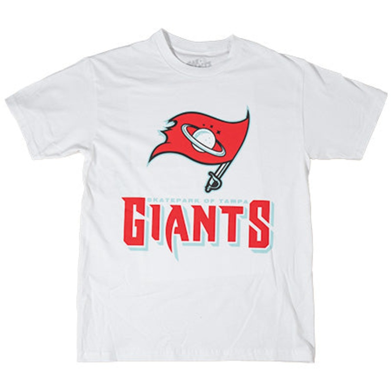 Gas Giants Skatepark of Tampa x Gas Giants T Shirt White Small