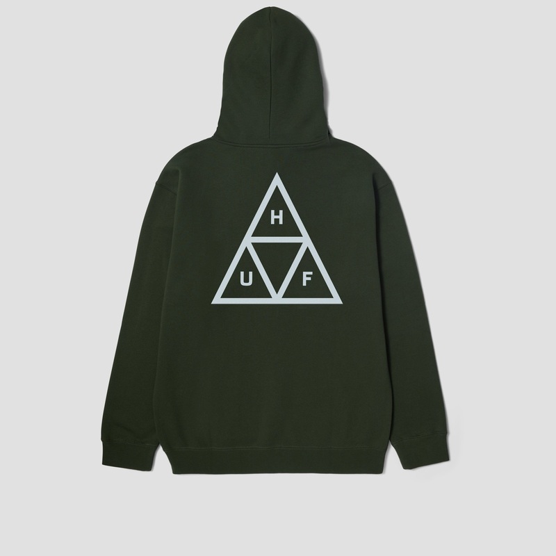 HUF Set TT Pullover Hood Hunter Green Small