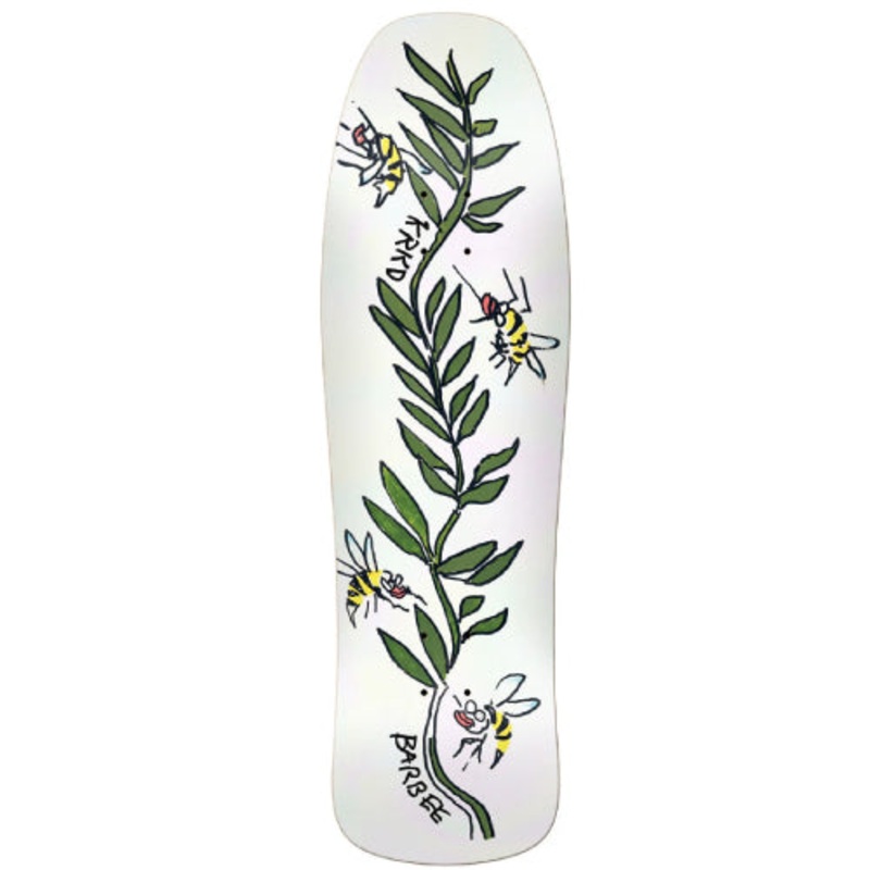 Krooked Ray Barbee Bees Knees Shaped Skateboard Deck 9.5″ 9.5″