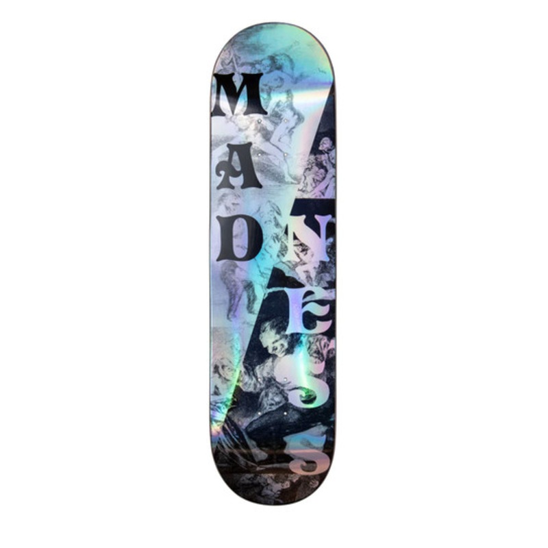 Madness  Split Overlap Popsicle R7 Holographic Deck 8 in 8 in