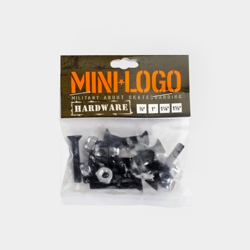 Mini Logo Phillips Bolts – 1”