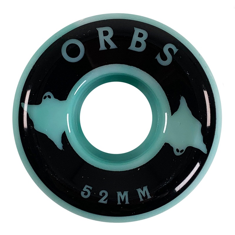 Orbs – 52mm – Specters Swirls – Teal / White