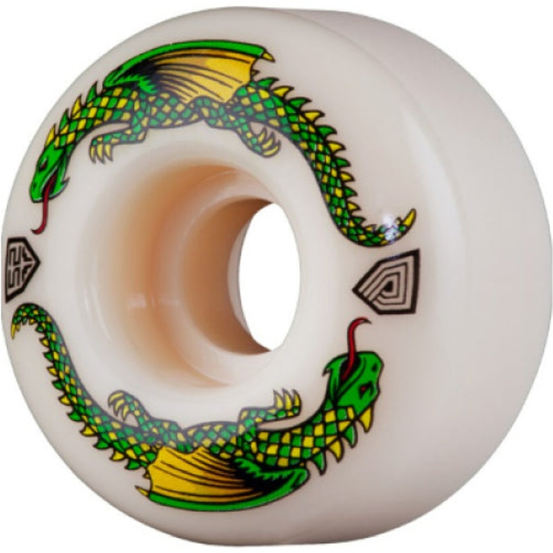 Powell Peralta Dragon Formula Wheels White 52MM 93A 52mm