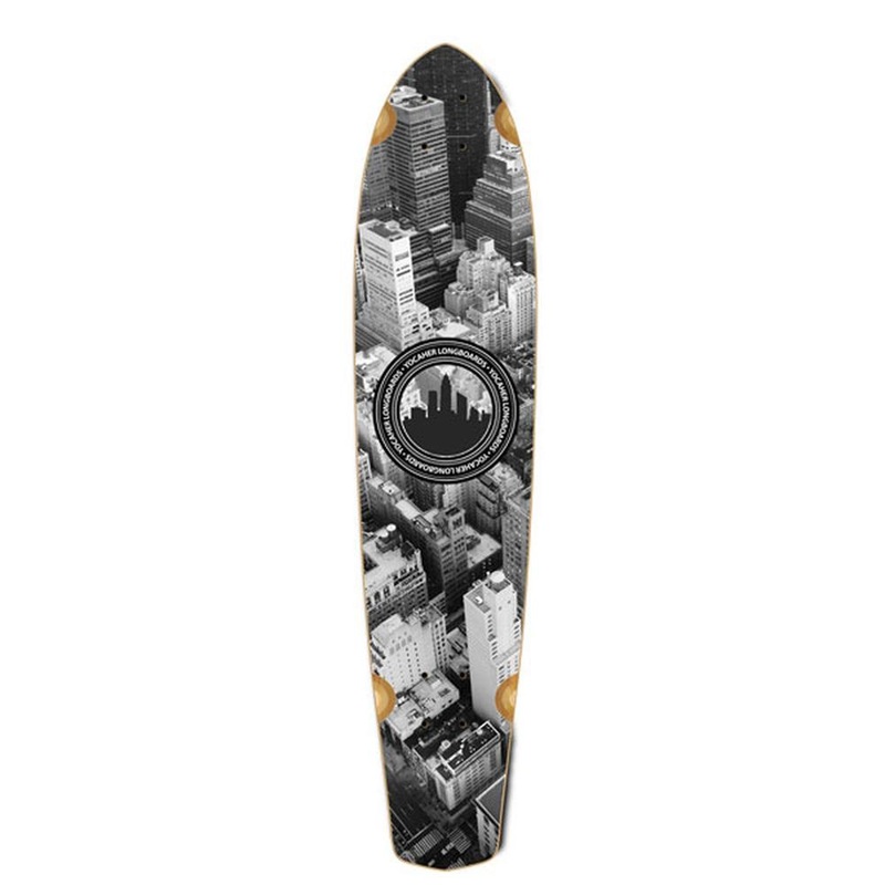 Punked Slimkick Longboard Deck – New York Deck