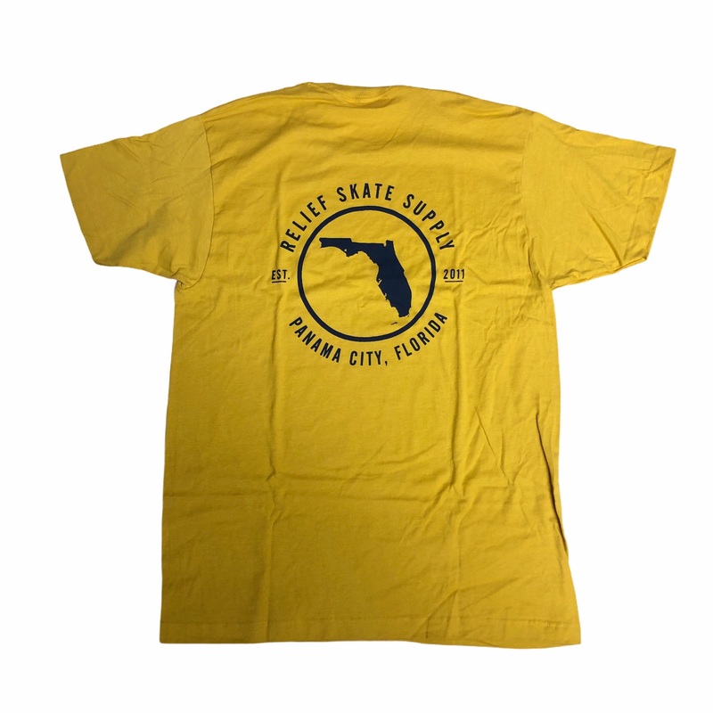 RELIEF FLORIDA T SHIRT GINGER S
