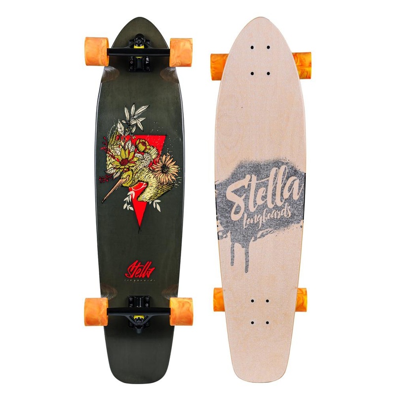 Stella Pelican 38 Kicktail Longboard – Habitat Series Complete