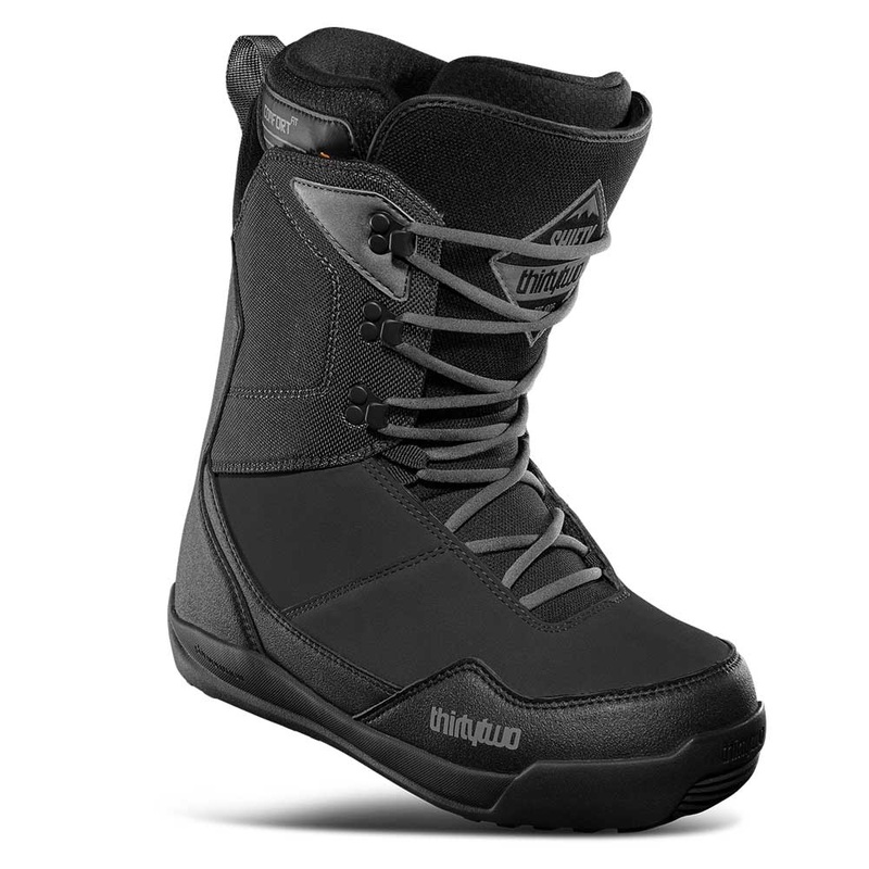 ThirtyTwo Men’s Shifty Lace Snowboard Boots – 2025 7 Black