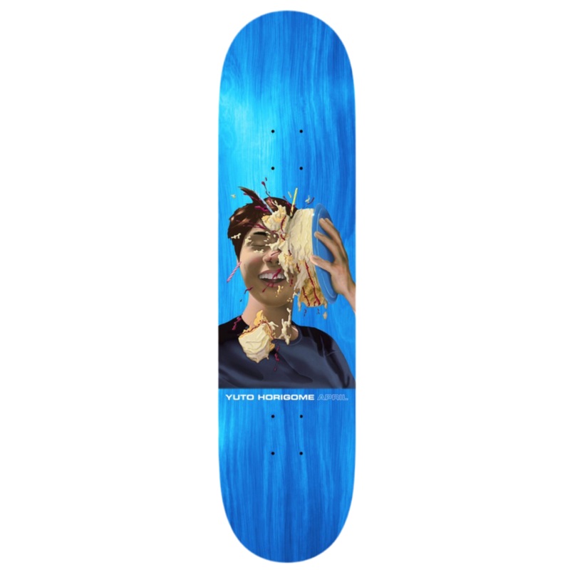 April Yuto Horigome Cake 2 8.25″ Skateboard Deck 8.25″ WB 14.0″