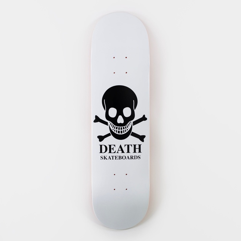 Death 8.1″ OG Skull Deck – White 8.1″