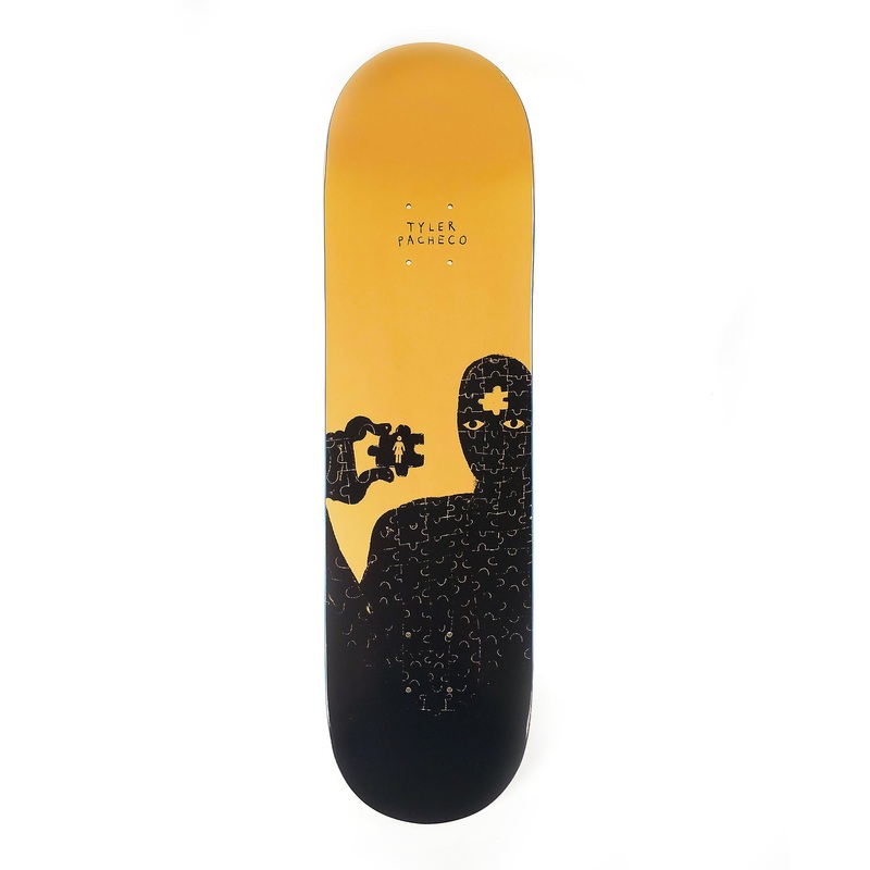 Girl – 8.5″ – Puzzled One Off Tyler Pacheco Deck