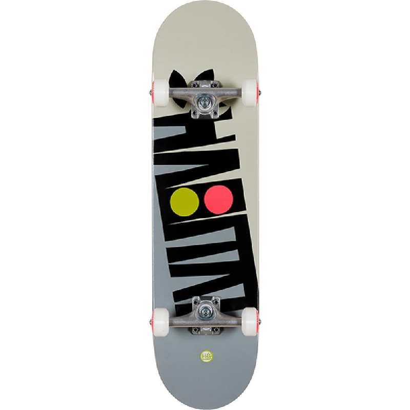 Habitat Artisan Apex in Gray 8.25″ Skateboard Complete