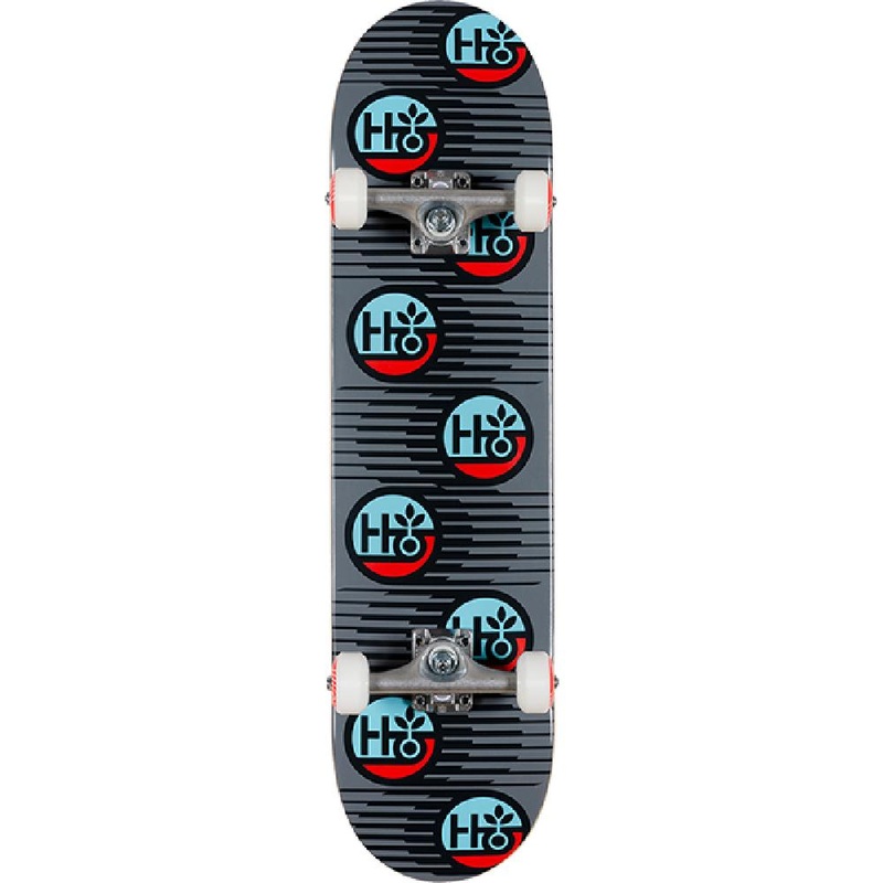 Habitat Pod Contour in Gray 8.0″ Skateboard Complete