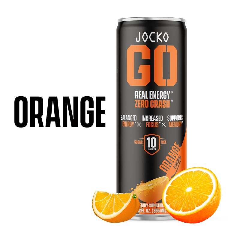 JOCKO GO ENERGY DRINKS – ORANGE