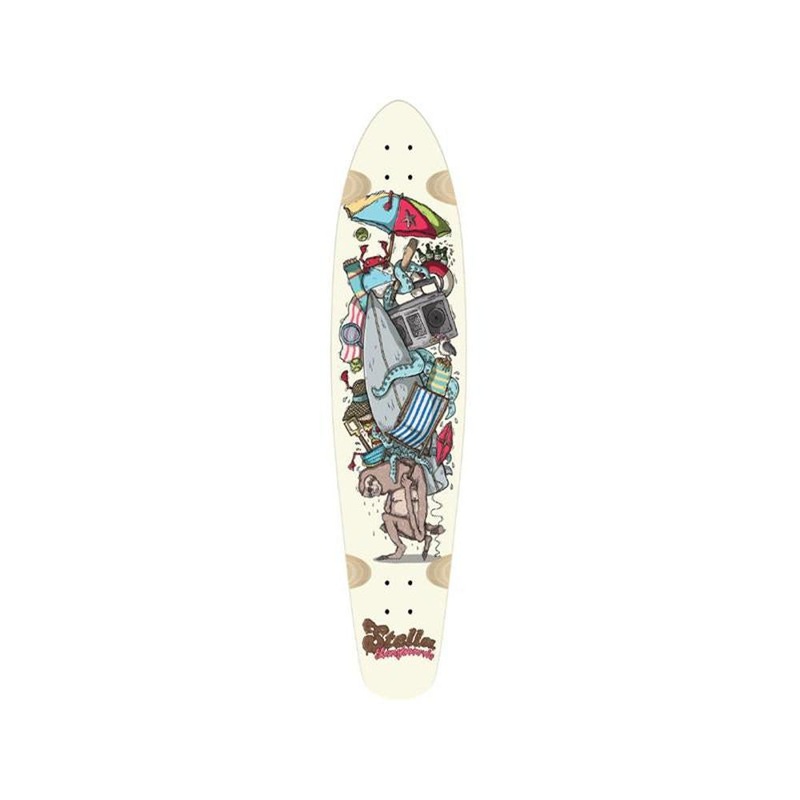 Longboard Stella Kicktail Sloth 42″ – Deck