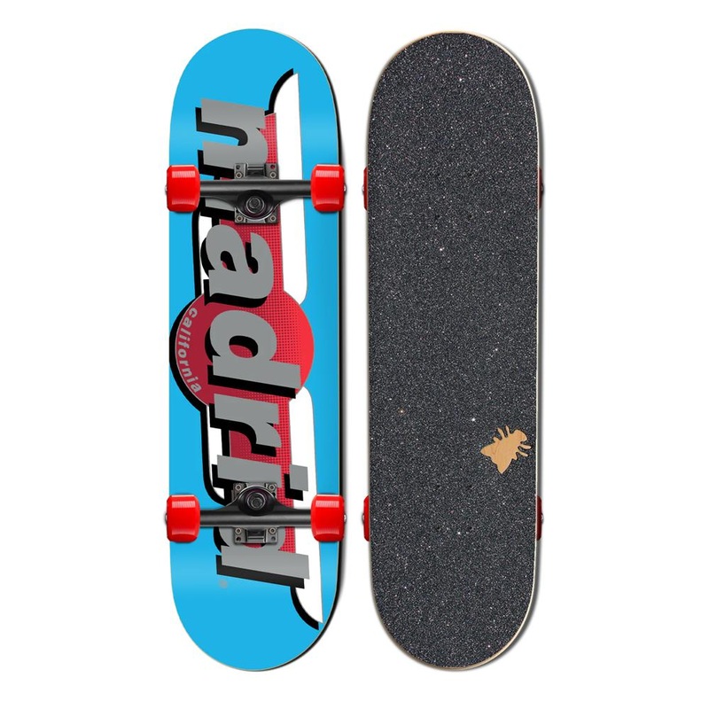 Madrid Wing Pop Skateboard Blue 8″