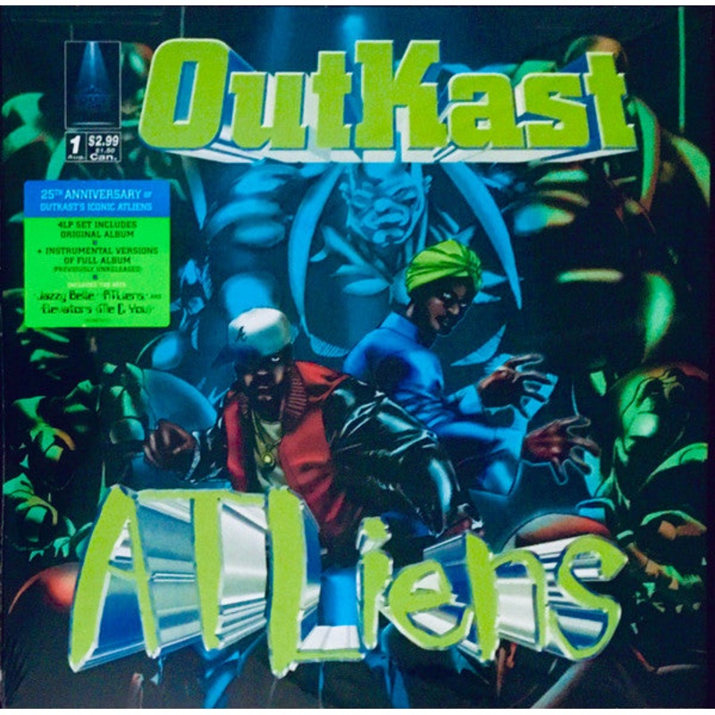 OutKast  ATLiens (25th Anniversary Deluxe Edition) 4x Vinyl LP Record