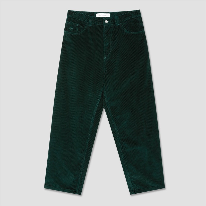Polar Big Boy Pants Cord Dark Emerald XXX-Small