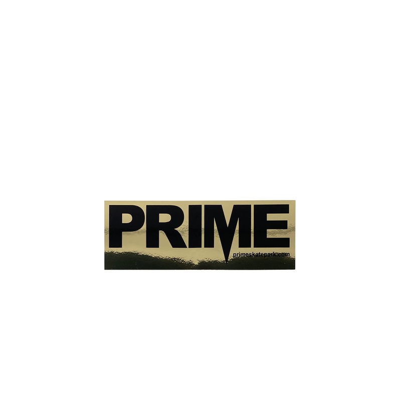 Prime Delux OG SP Sticker M – Black / Foil Gold