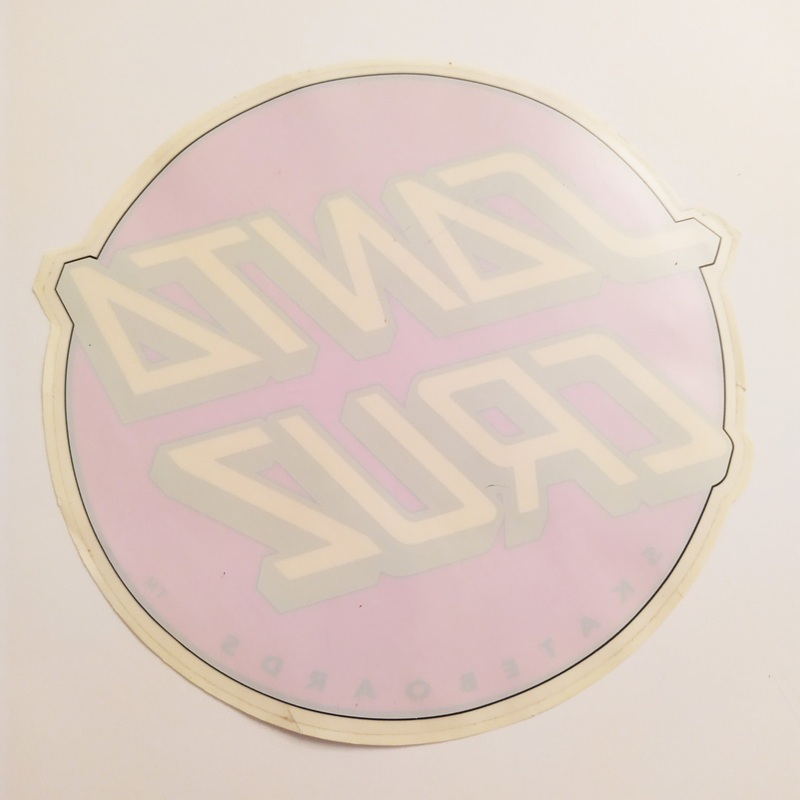Santa Cruz Skateboards Classic Red Dot Window Sticker – 20 cm