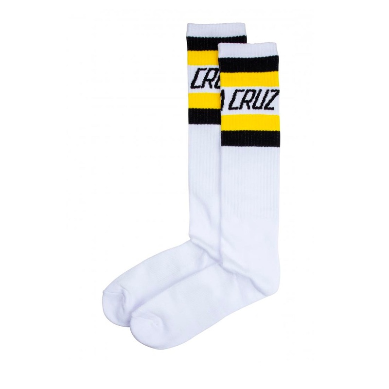 Santa Cruz Socks Cutaway Sock – White