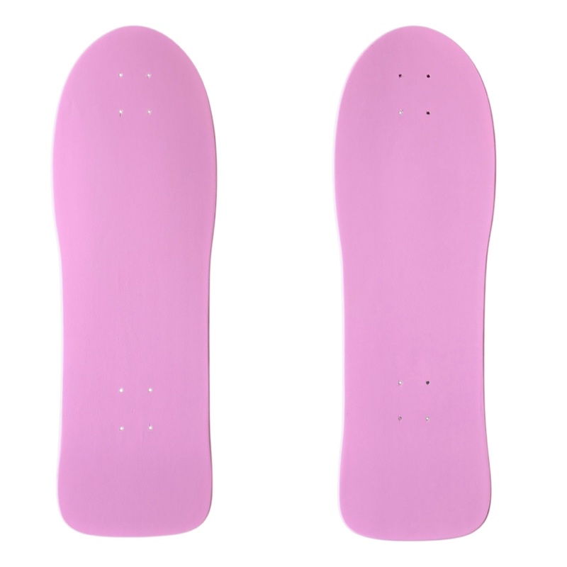 Shape “A” Blank Skateboard Deck with Grip 29.25″ x 9.5″ – PINK