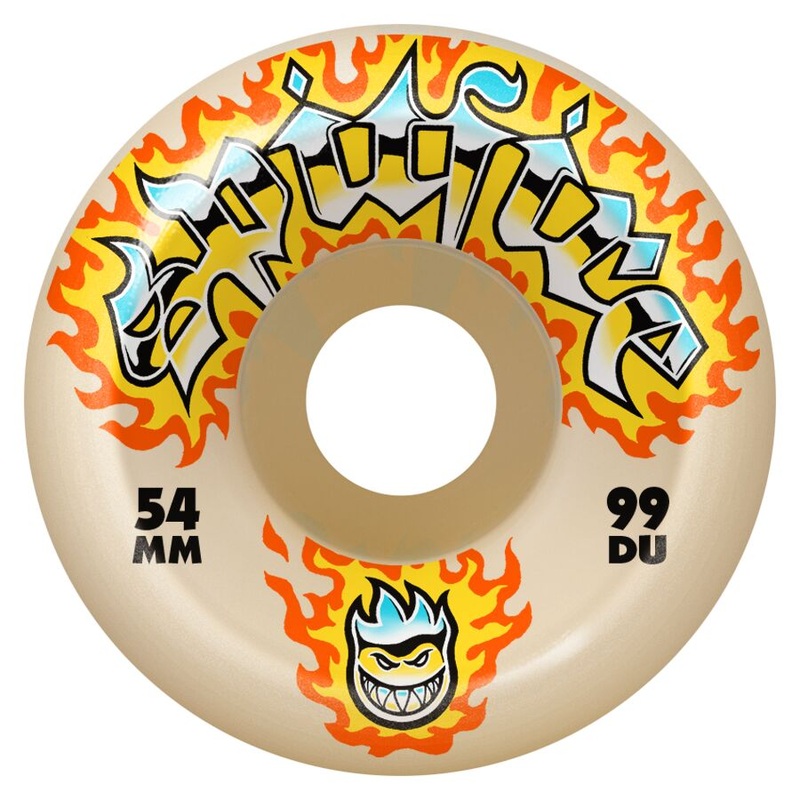 Spitfire F4 Chrome Venom Conical Full 56mm 99a Skateboard Wheels