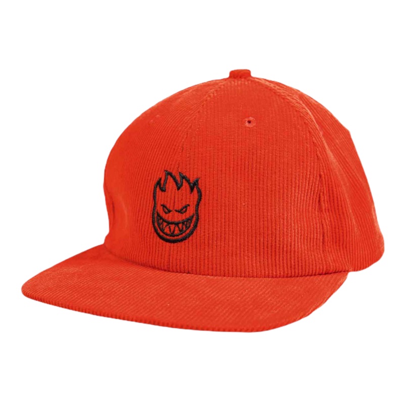 Spitfire Wheels Lil Bighead Cord Strapback Hat – Red/Black OS Red