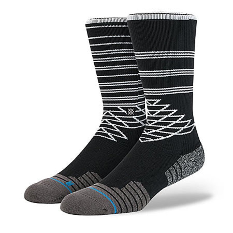 Stance Pyrobuild Crew Socks Black Large