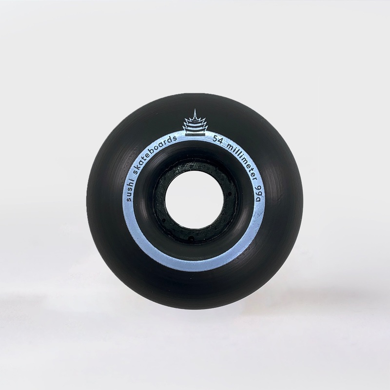 Sushi Wheels – 54mm – Pagoda Team V2 Wheels – Black
