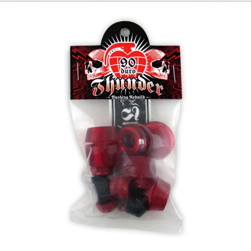 Thunder Premium Skateboard Bushing Rebuild Kit (90a) Duro 90a