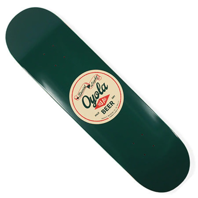 Traffic Skateboards Ricky Oyola Tru Age Coaster Deck Dark Green 8.5 x 32.375 WB:14.5