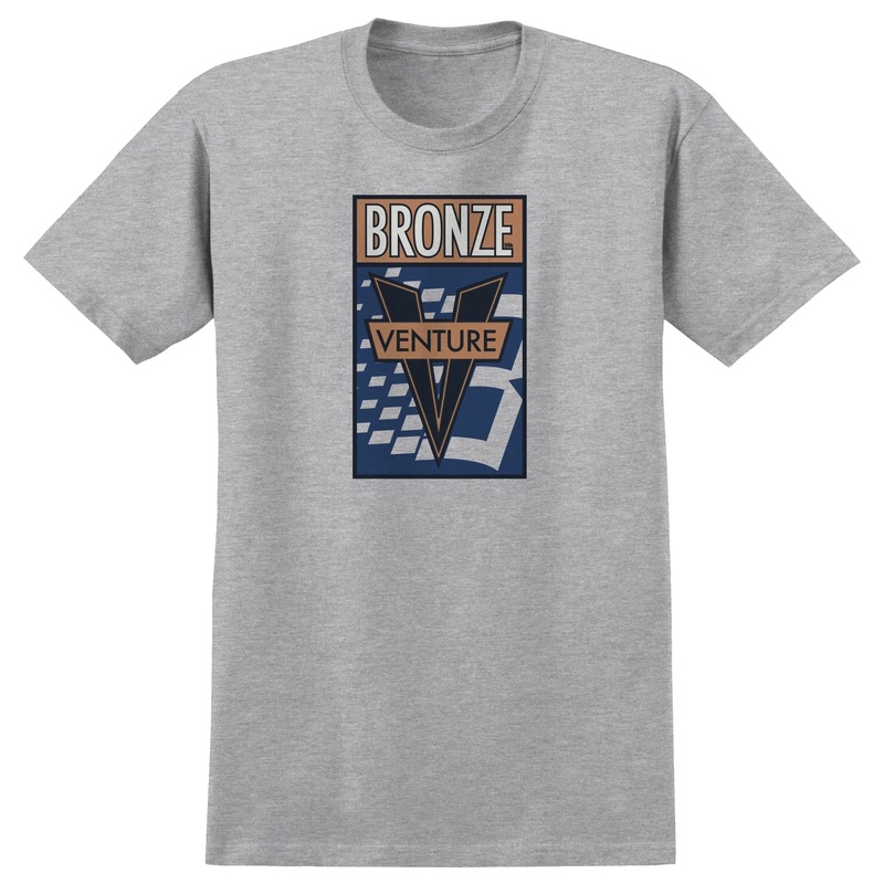 Venture x Bronze Awake Tee Heather Grey L