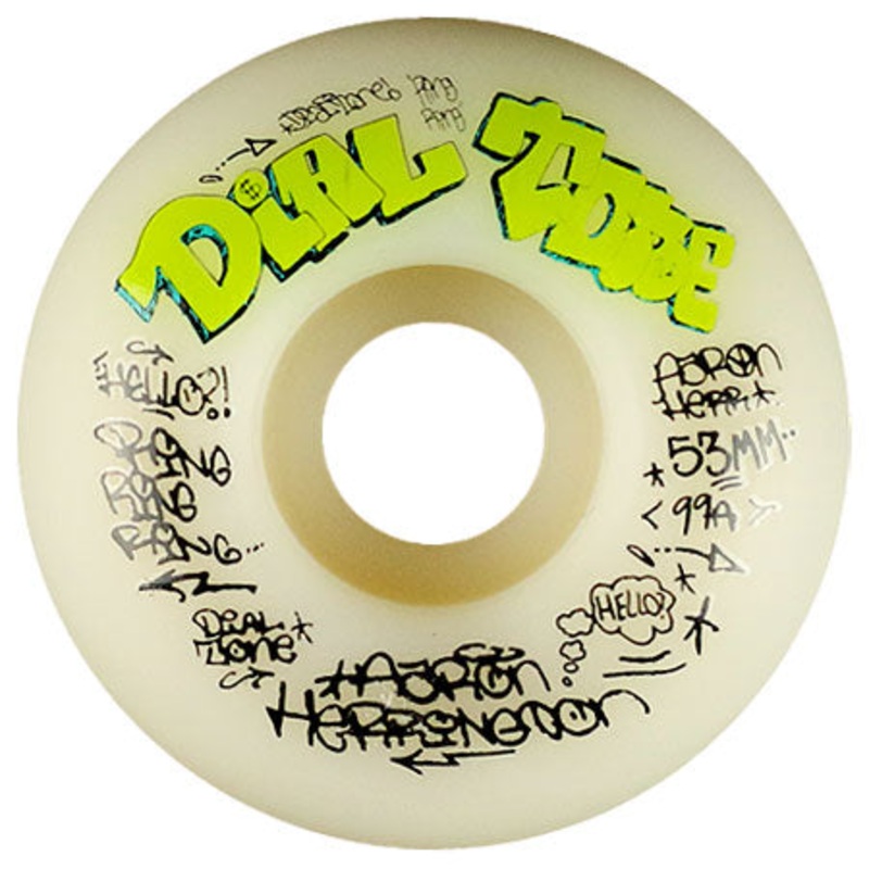Dial Tone Aaron Herrington Vandal Conical 99A Wheel White 53mm