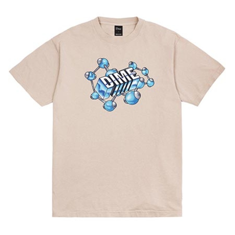 Dime Molecule T Shirt Beige Extra Large