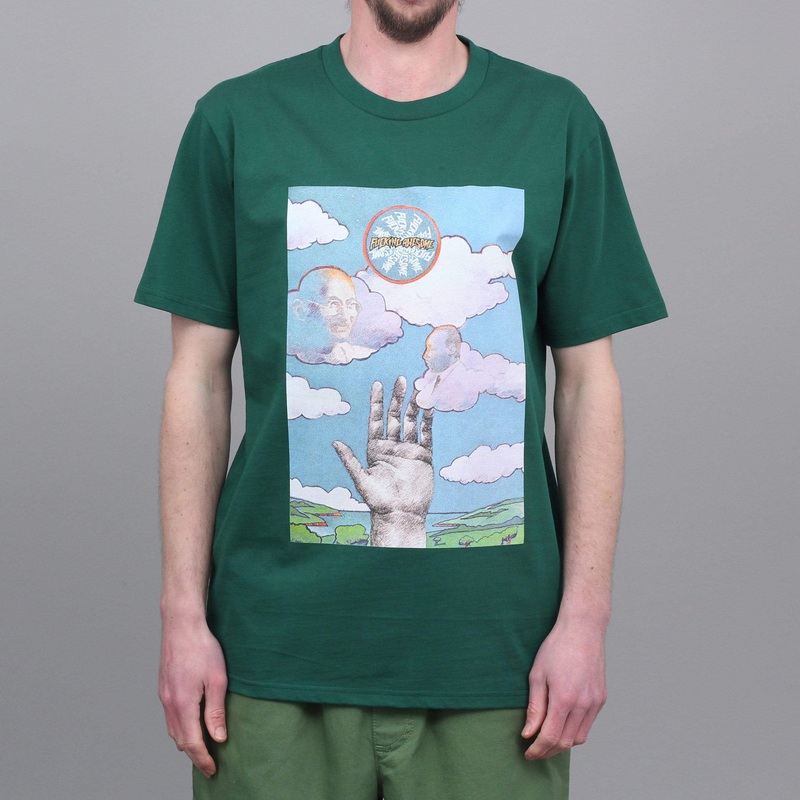 Fucking Awesome Love Force T-Shirt Green Small