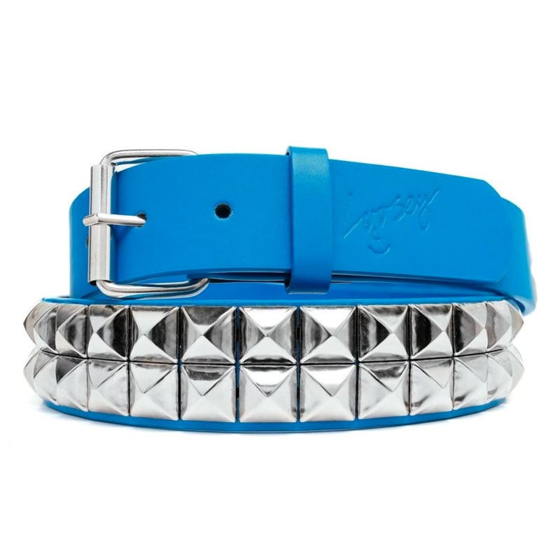 Loosey Loves You Blue Stud Finder Belt