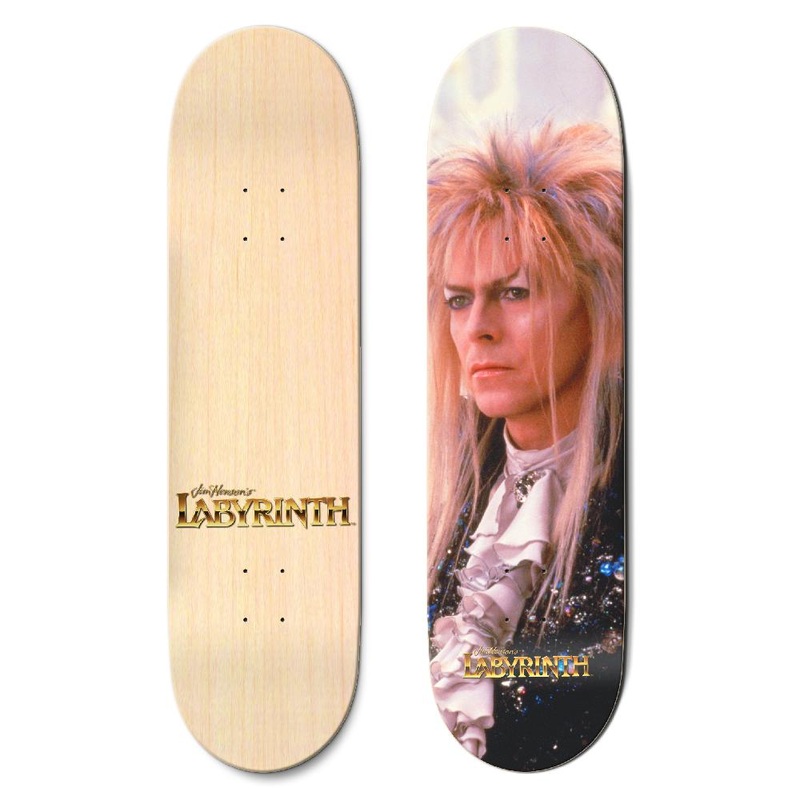 Madrid David Bowie Jim Hanson Sci-fi Labyrinth Movie Goblin King Skateboard Deck Only 8″