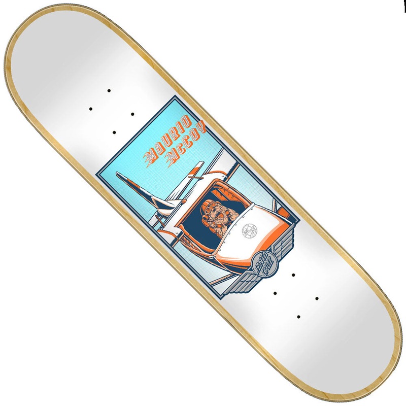 McCoy Aviator 8.25×31.83 VX Santa Cruz Deck Skateboard