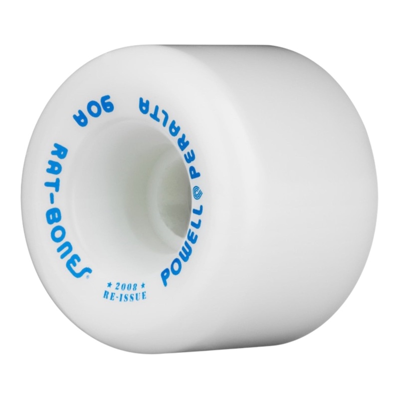 Powell Peralta Rat Bones Skateboard Wheels 60mm 90a – White 60mm