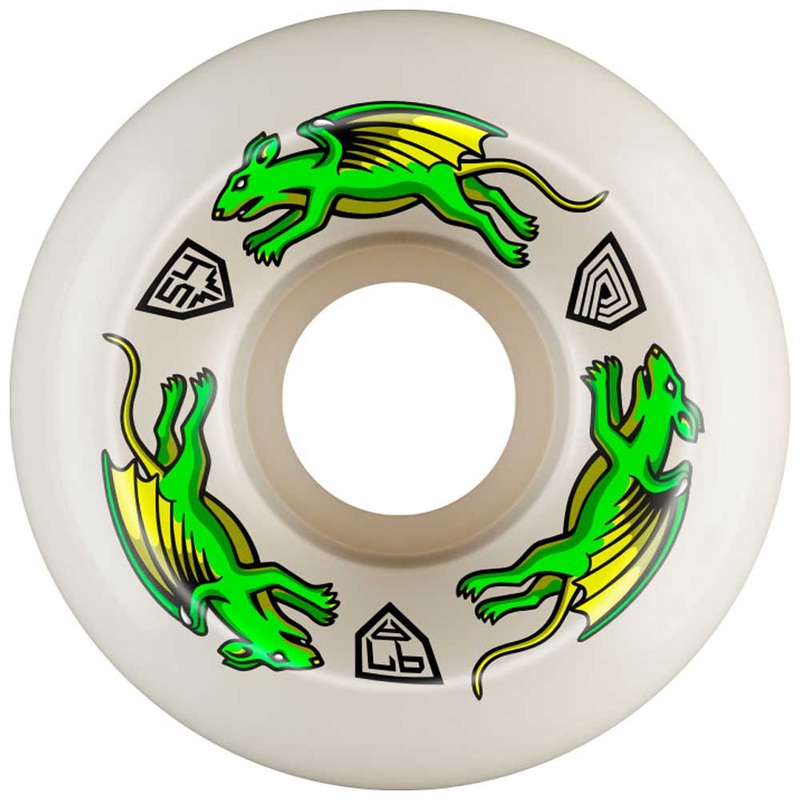 Powell Peralta Wheels Dragon Formula Nano Rats 54mm97A 34MM DF Full