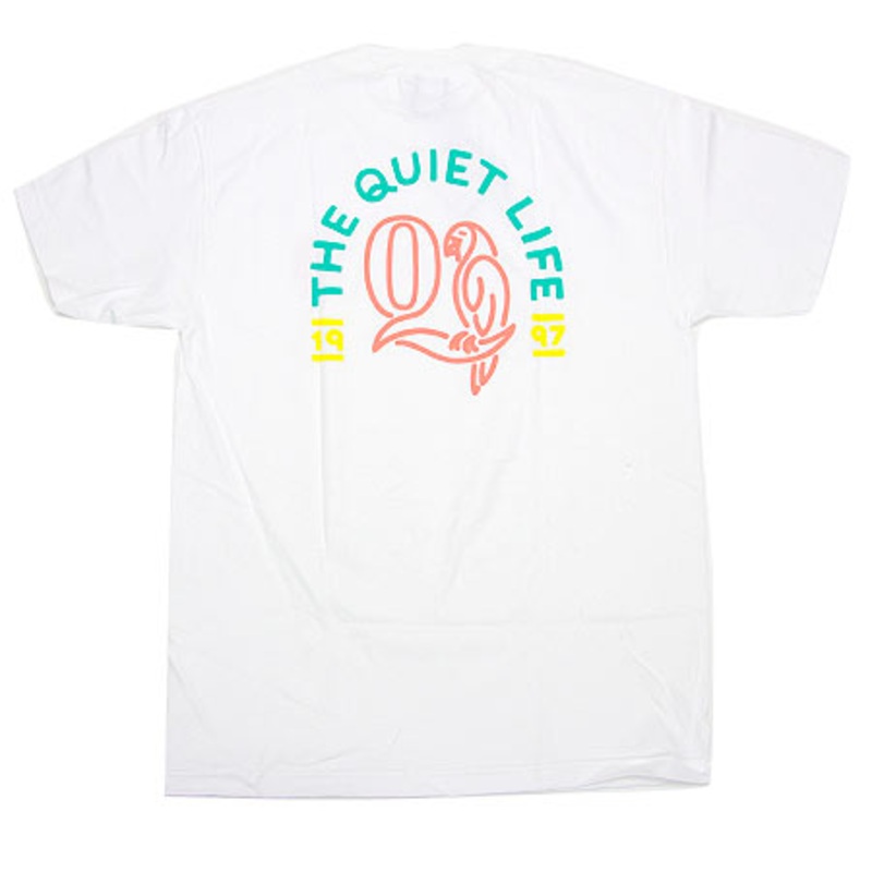 The Quiet Life Parrot T Shirt White Extra Large