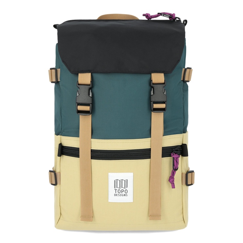 Topo Designs Rover Pack Hemp/Botanic Green