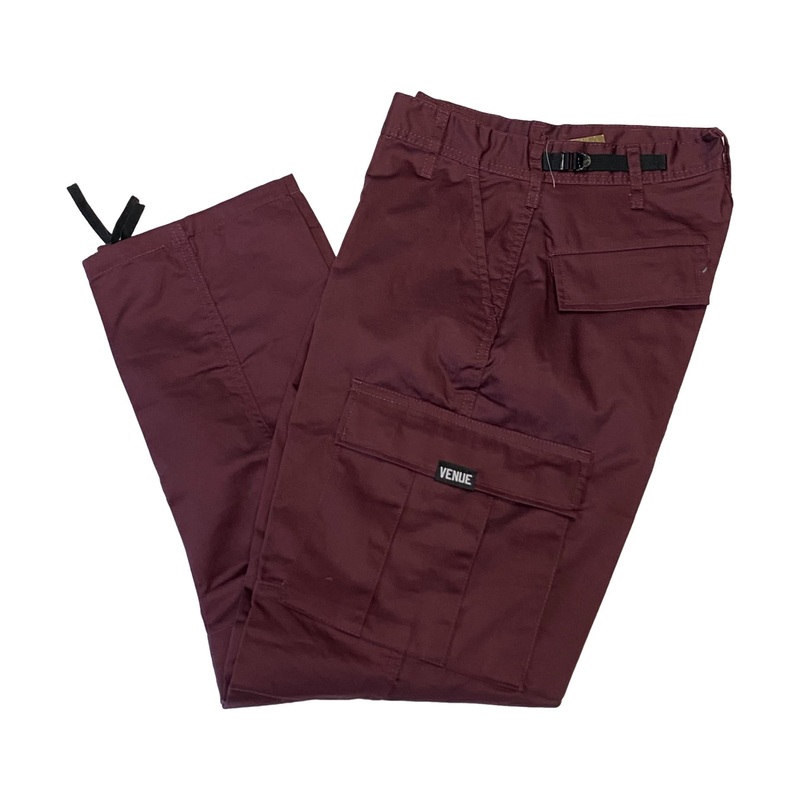 Venue Cargo Pants – Maroon S