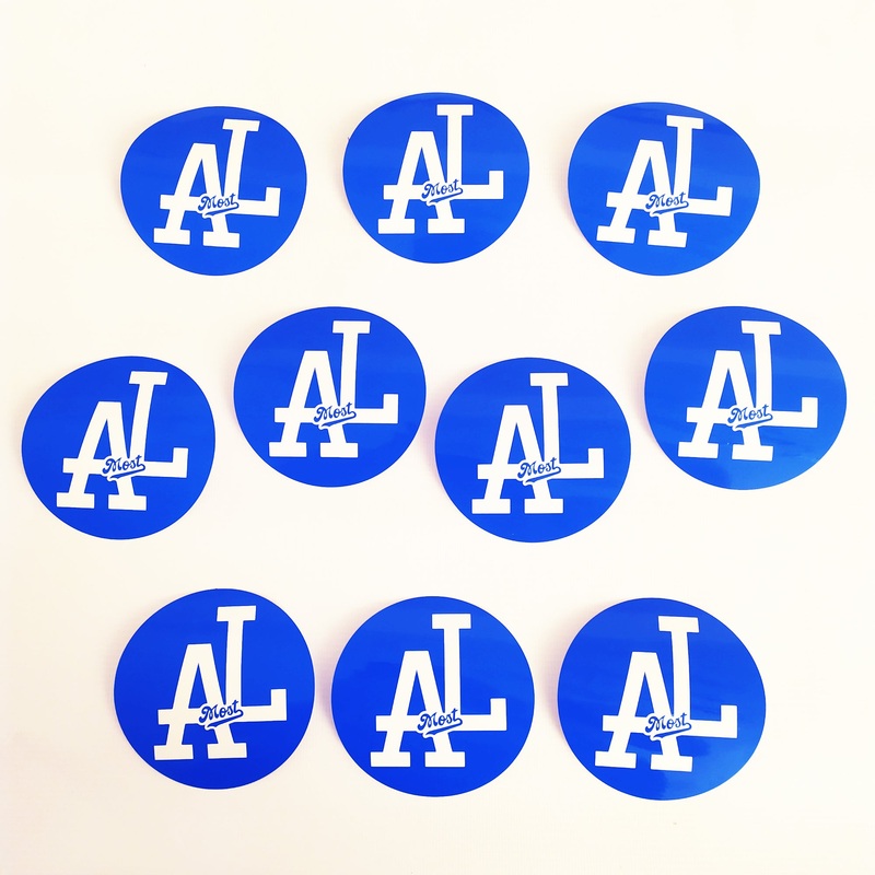 Almost Skateboards “AL Most” Sticker Pack Bundle