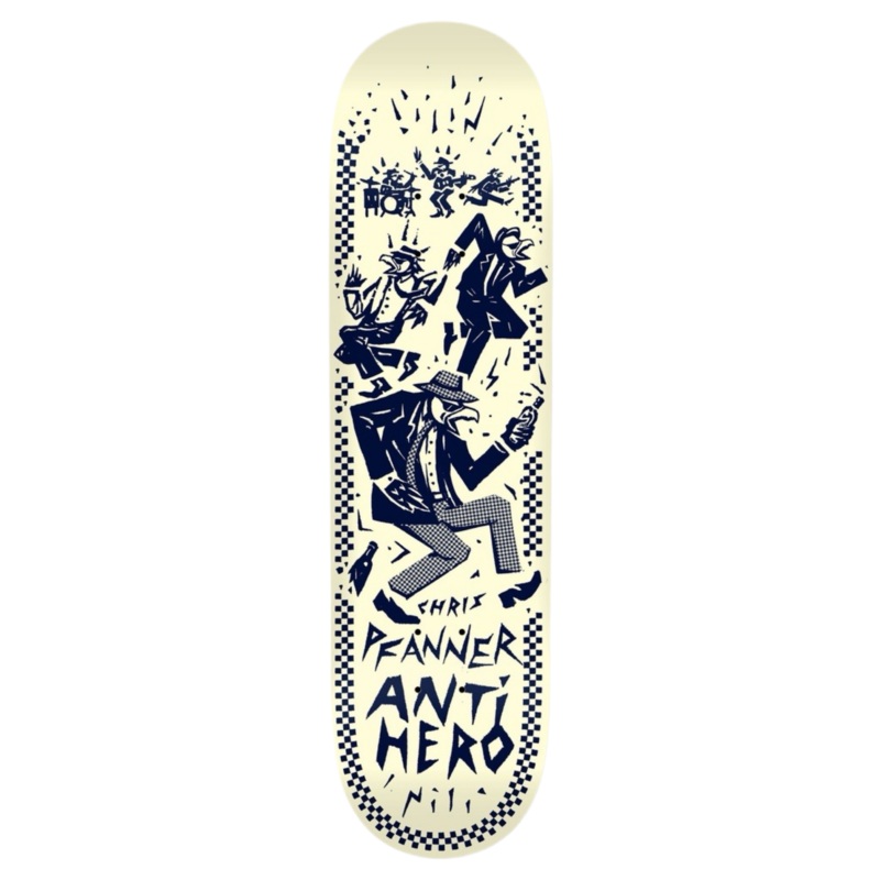 Anti-Hero Pfanner Ruder Bwoy 8.25″ Skateboard Deck 8.25″
