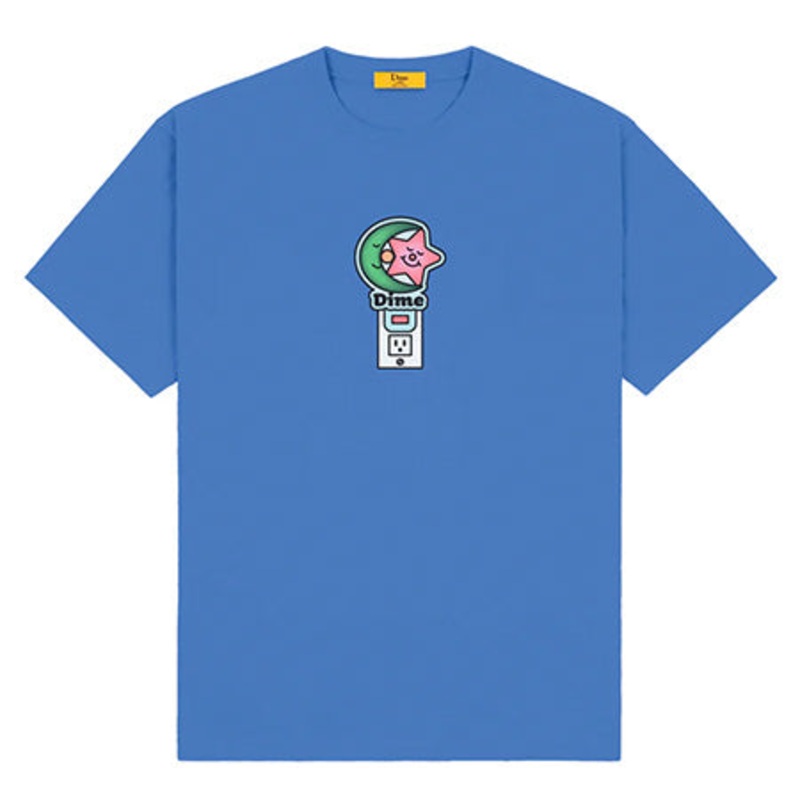 Dime Nightlight T Shirt Sonic Blue Large
