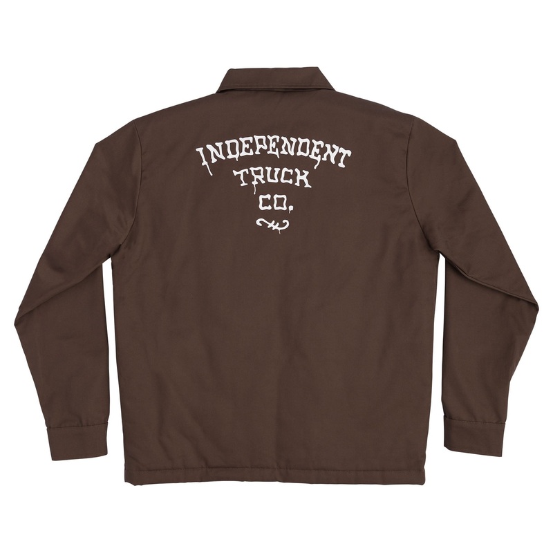 Independent Leland Service Jacket Small Brown